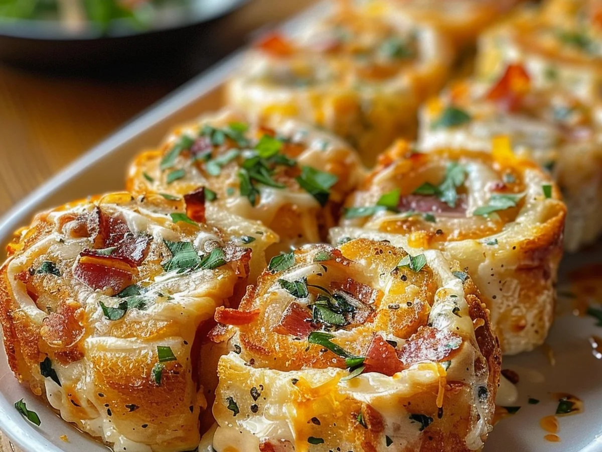 Irresistible Chicken Bacon Ranch Roll-Ups for Everyone!