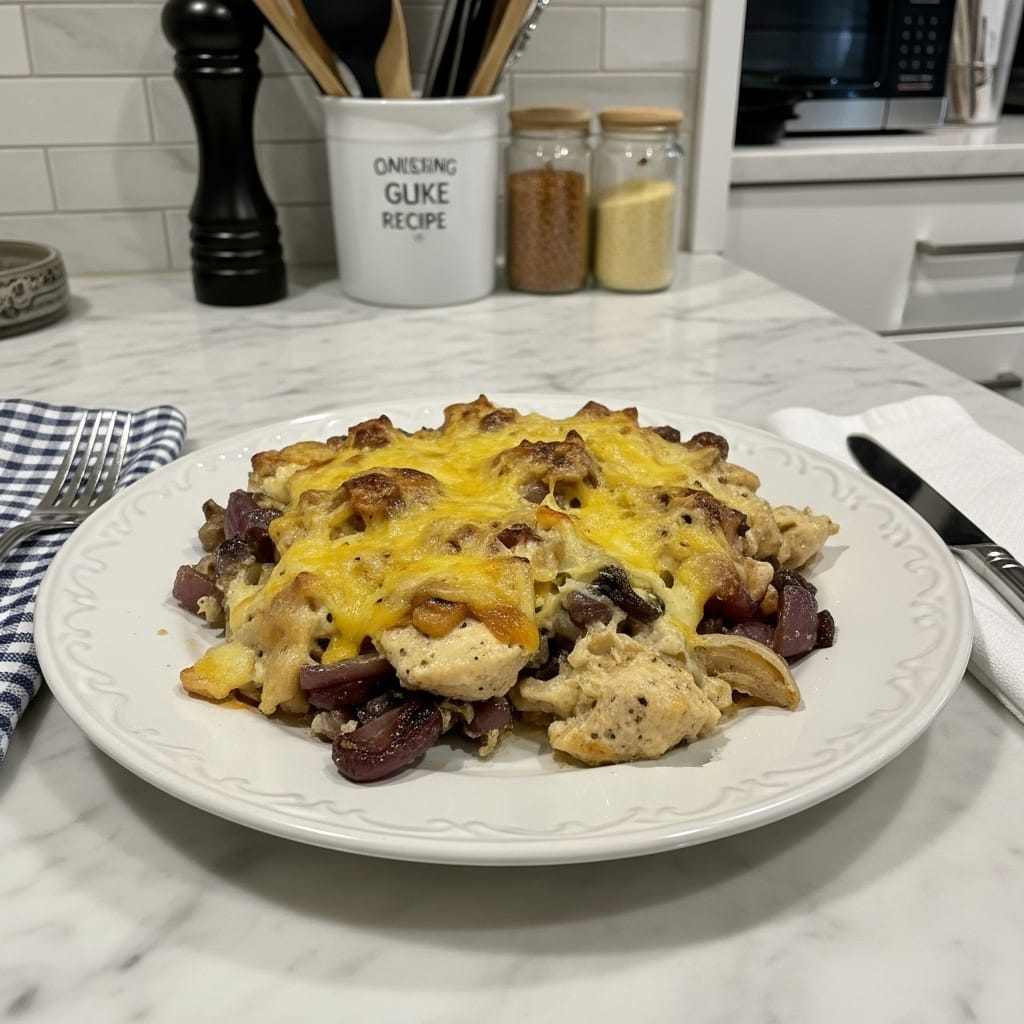 French Onion Chicken Bake: A Delicious One-Pan Meal