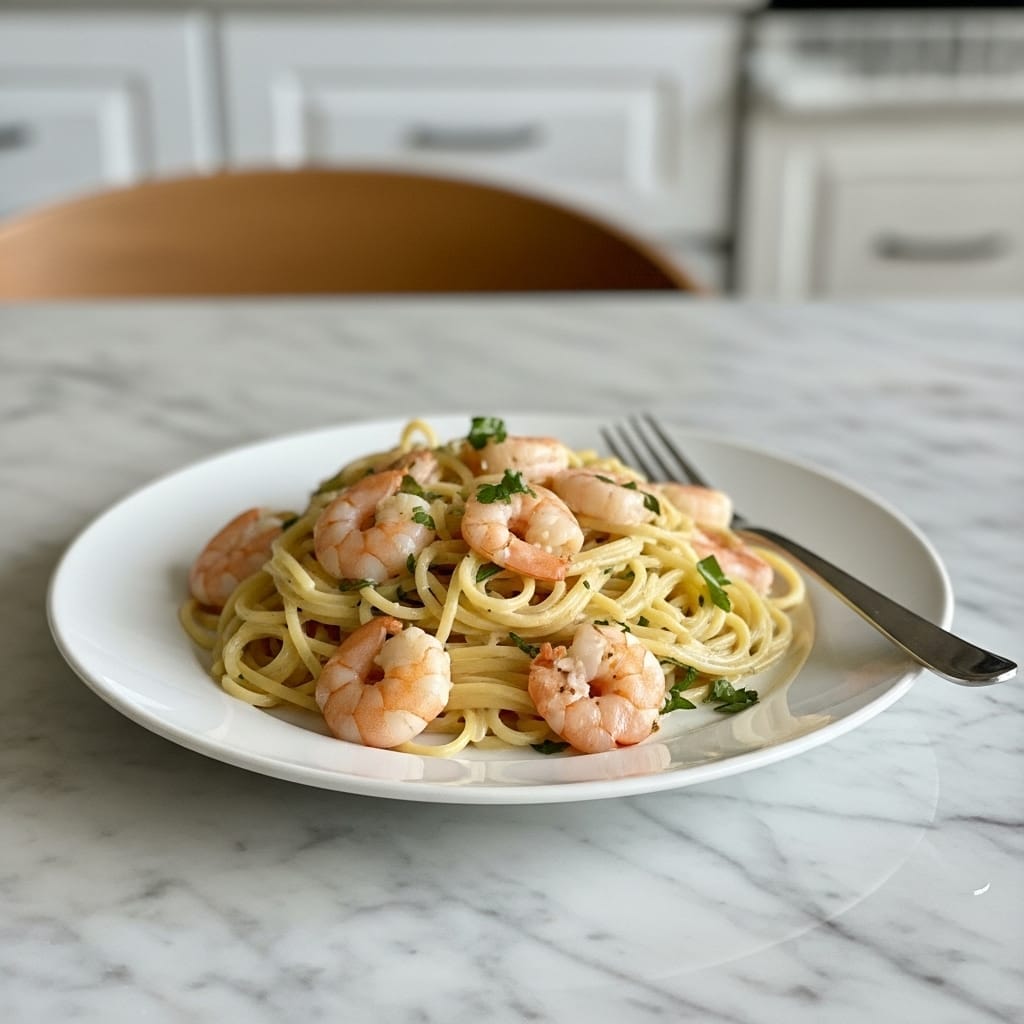 Creamy Garlic Shrimp Pasta: A Weeknight Hug