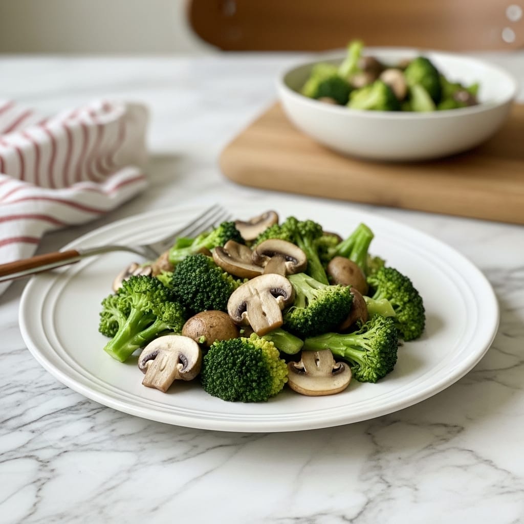 Quick Broccoli and Mushroom Stir Fry: A Weeknight Favorite