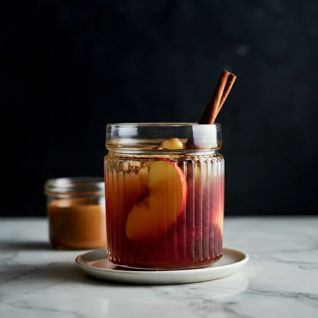 Caramel Apple Cider Sangria: Sweet & Spiced Sip