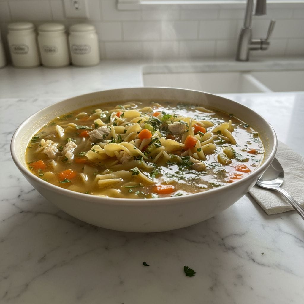 Homestyle Chicken Noodle Soup: A Comforting Bowl
