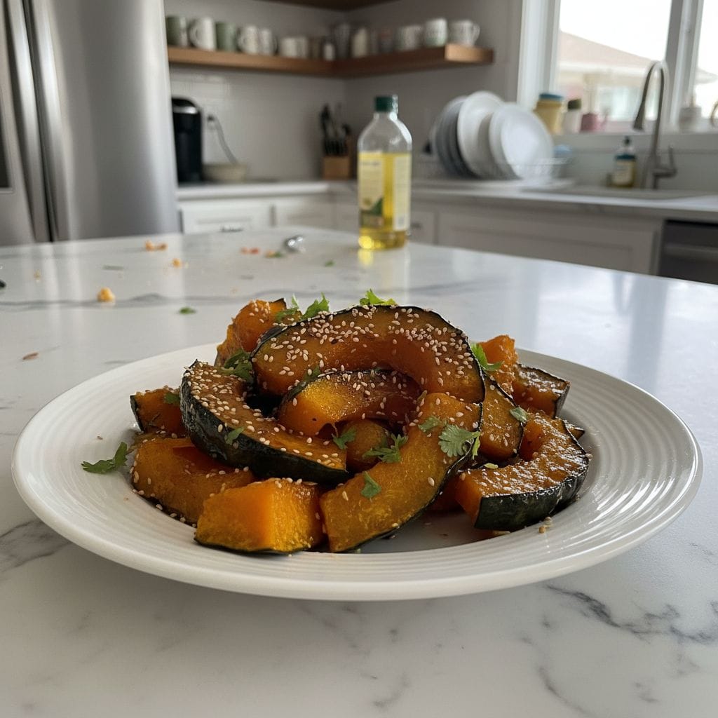 Tender Roasted Kabocha Squash with Sage & Brown Butter