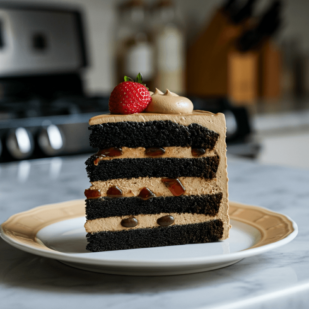 Rich Espresso Martini Cake: Coffee & Kahlúa Treat