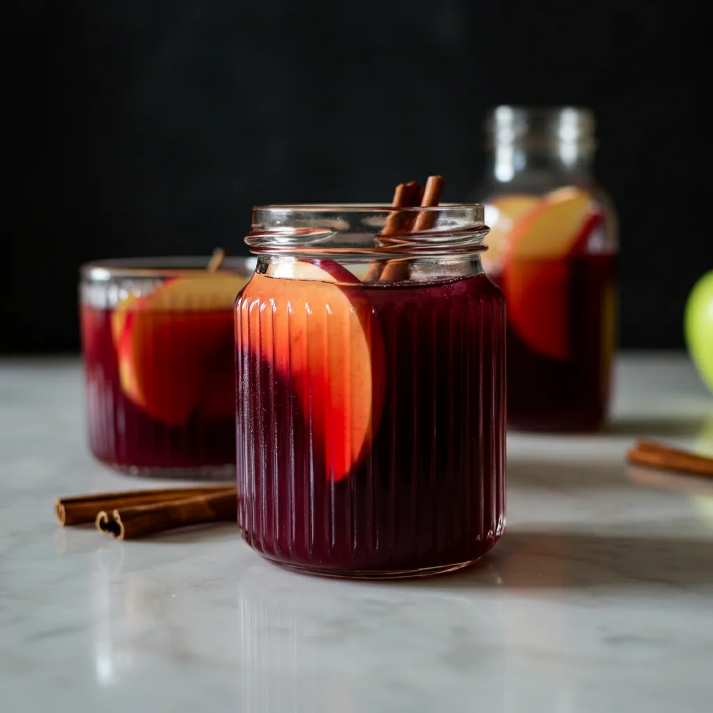 Fall Sangria with Apple Cider: Spiced Fruit Delight