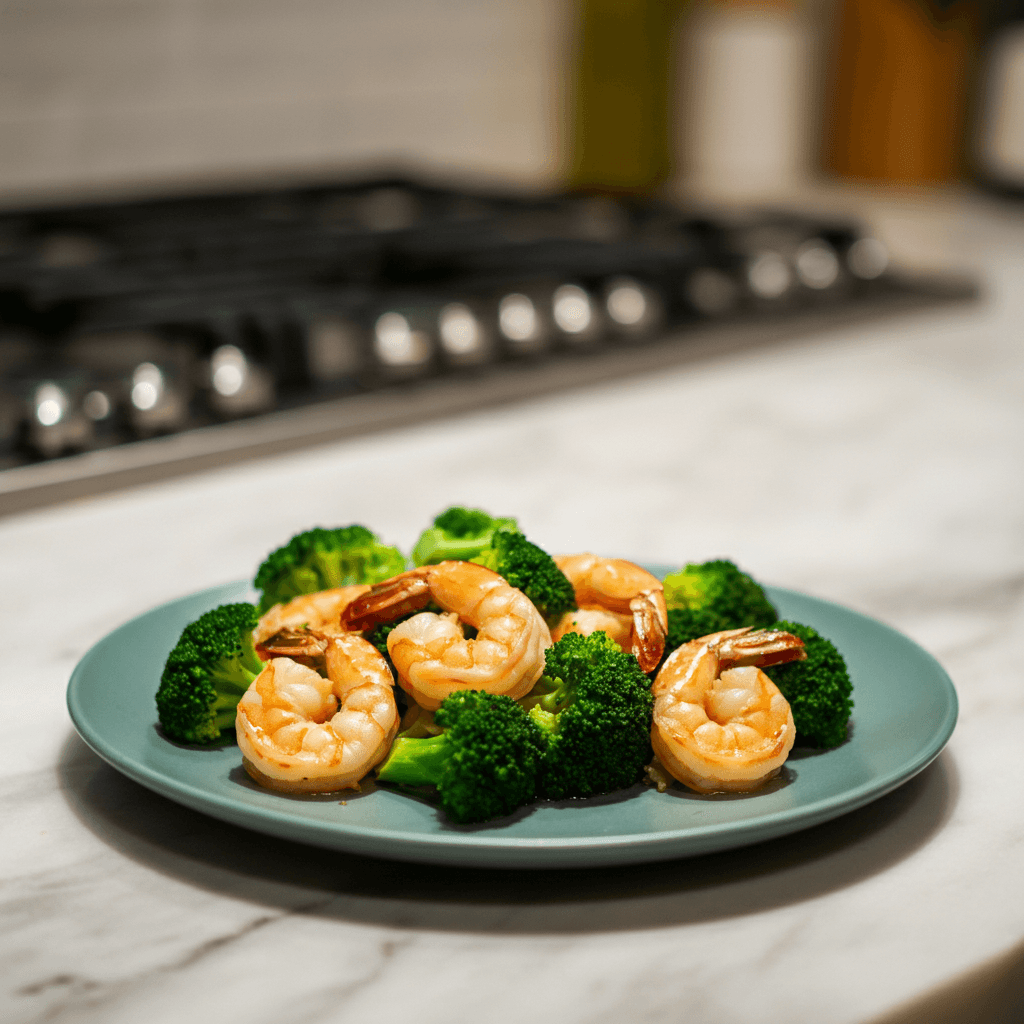 Garlic Shrimp and Broccoli: Speedy, Zesty Dinner