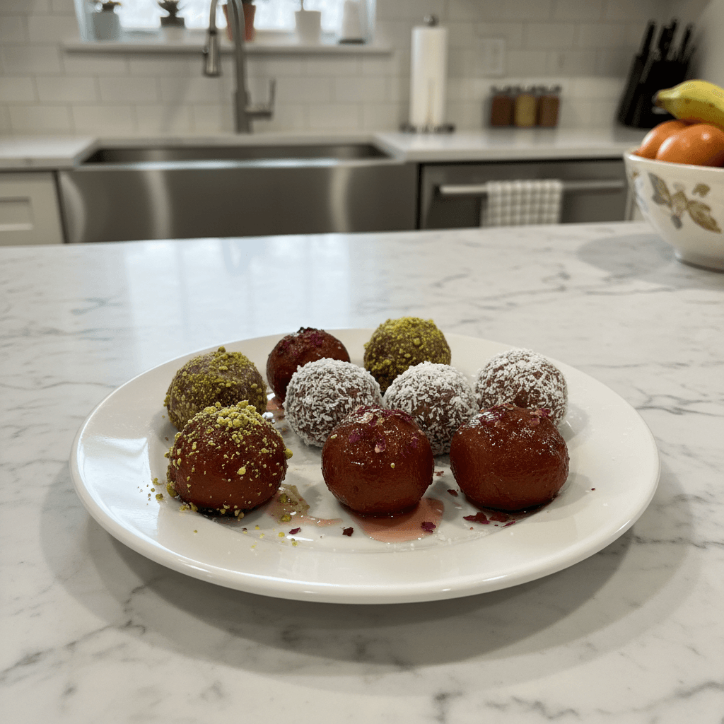 Gulab Jamun Truffles Recipe: Sweet Bites with a Twist