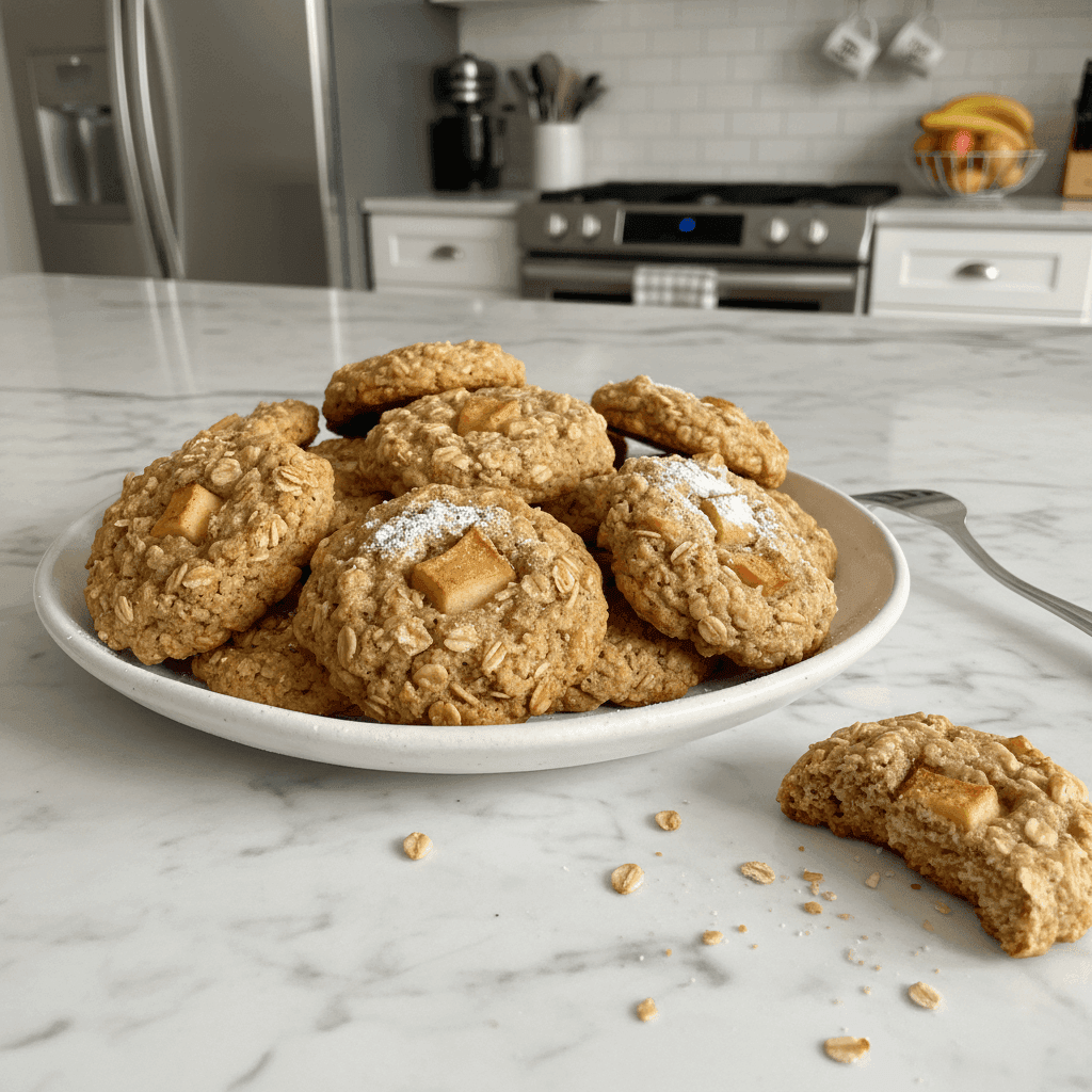 Healthy Apple Pie Oatmeal Cookies: A Wholesome Treat
