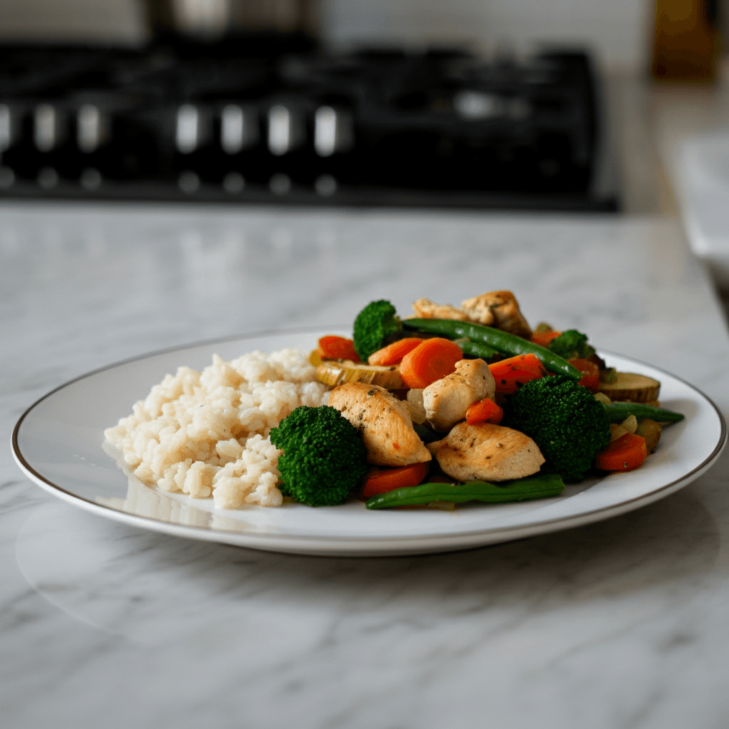 Hearty Healthy Chicken and Vegetables Skillet for Weeknights