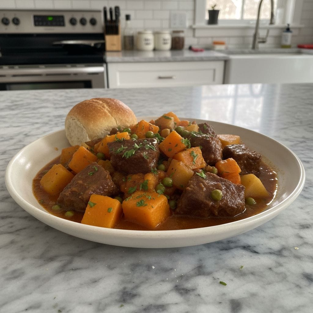 Hearty Beef & Kabocha Squash Stew: A Rustic Comfort Meal