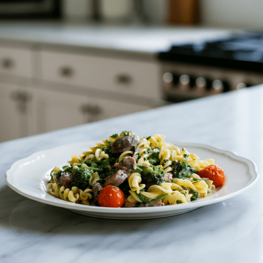 Fresh Ina Garten’s Summer Garden Pasta Melds Flavors