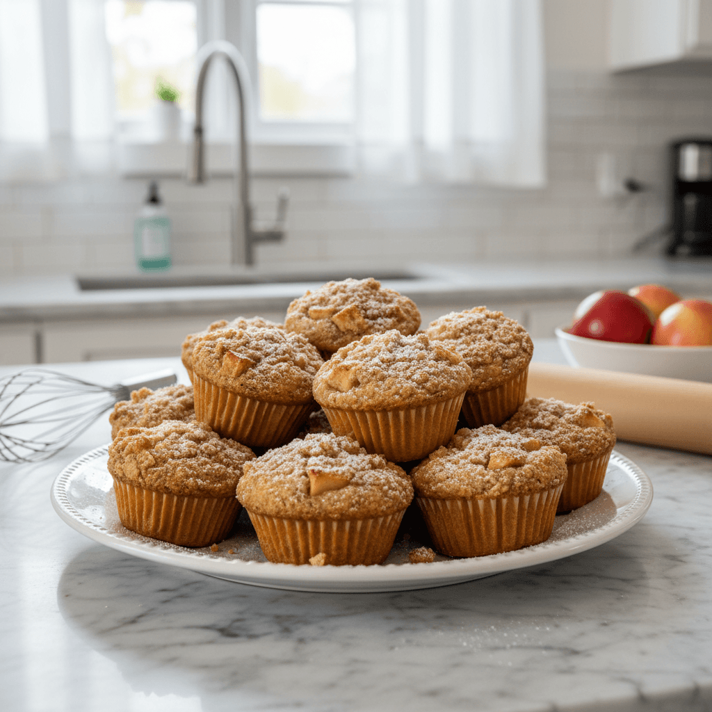 Fluffy Apple Cinnamon Muffins: A Morning Treat