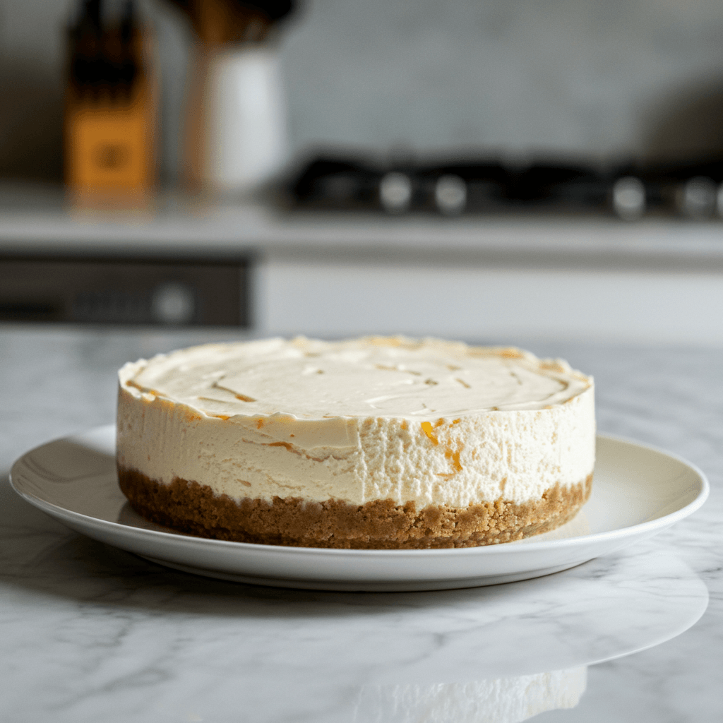 Creamy Orange Creamsicle Cheesecake: No-Bake Delight