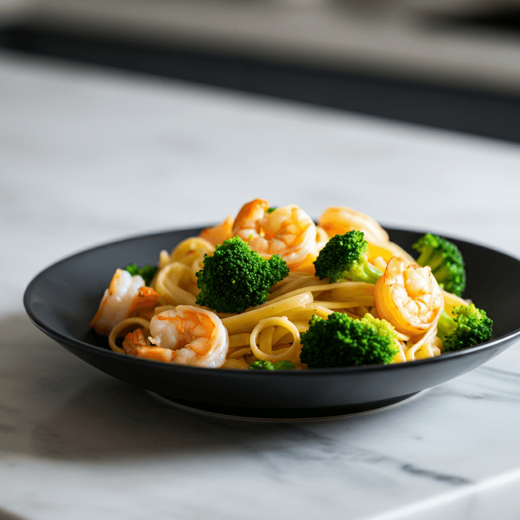 Creamy Shrimp & Broccoli Pasta: Quick Weeknight Meal