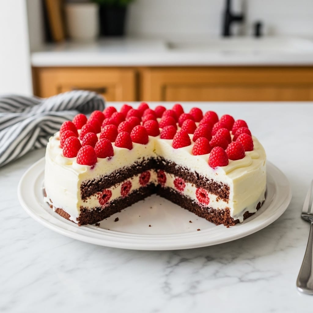 Raspberry White Chocolate Cake: A Rich & Sweet Treat