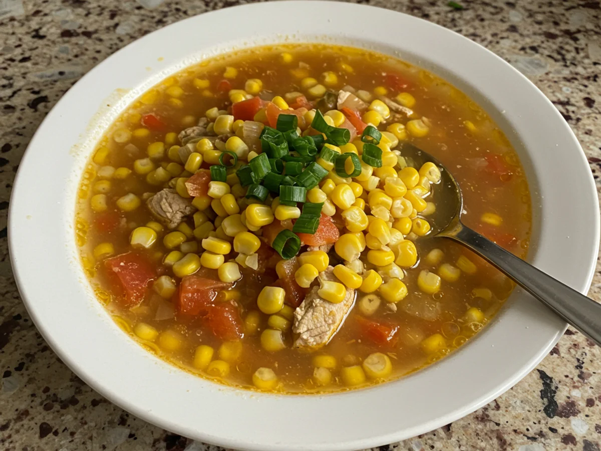 Mexican Street Corn Soup Crockpot Recipe for Comfort