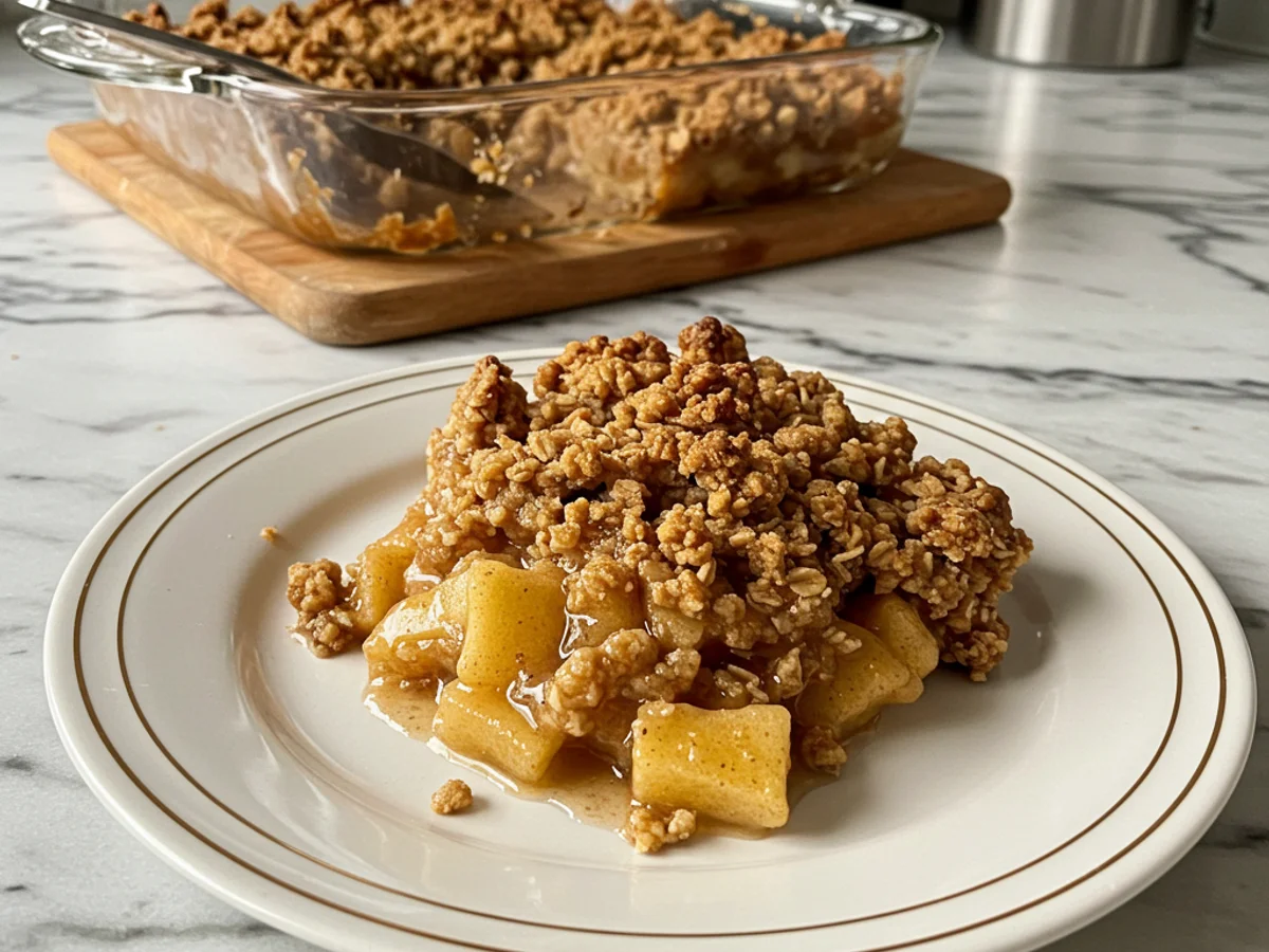 Classic Easy Apple Crisp Recipe With Oat Topping Awaits!