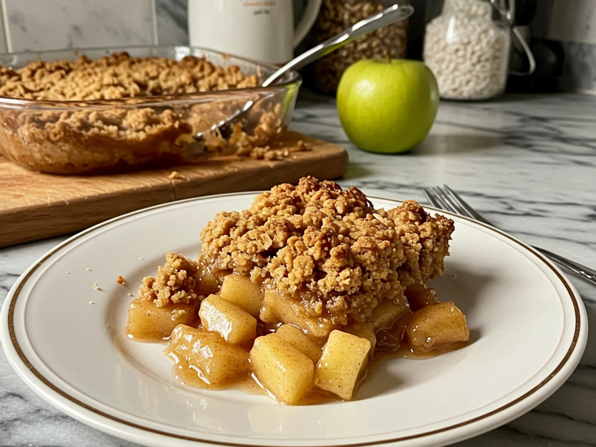 Classic Apple Crisp Recipe That’s Super Simple and tasty!