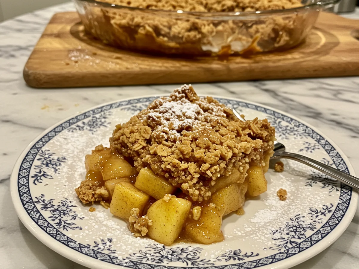 excellently Crunchy Apple Crisp Recipe That Delights!
