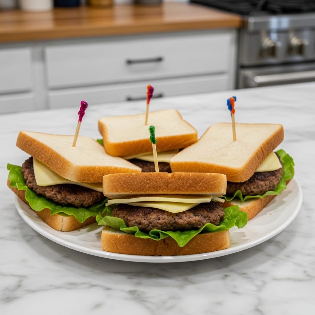 Homestyle Hamburger Meat Sandwiches