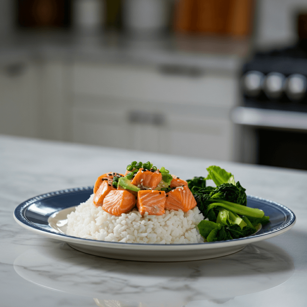 Quick TikTok Salmon Rice Bowl: My Easy Weeknight Fix