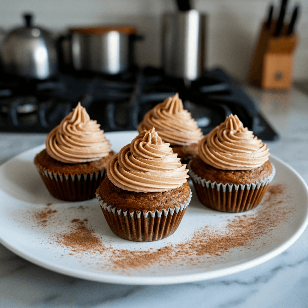 Spiced Chai Latte Cupcakes: Warm, Sweet, & Frosted
