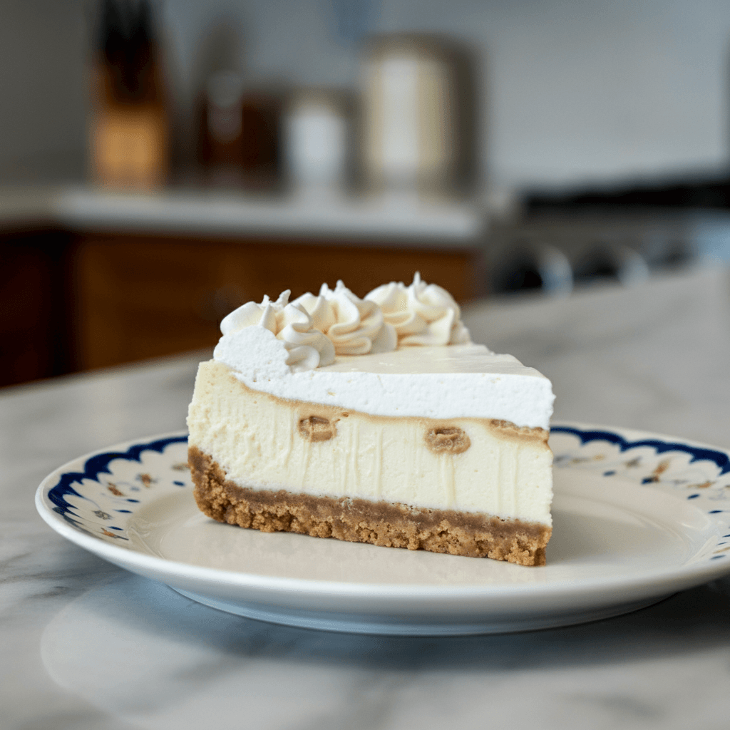 Creamy White Chocolate Peanut Butter Cheesecake