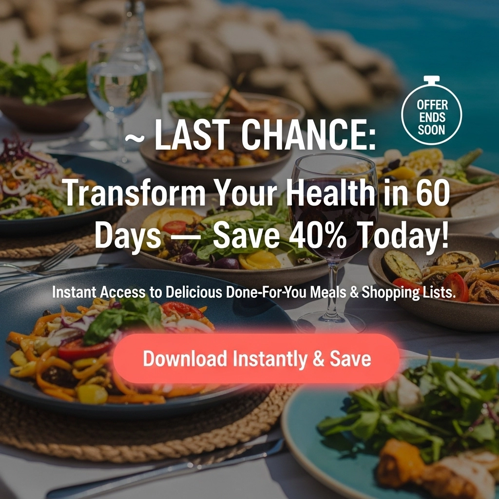 60-Day Mediterranean Diet Meal Plan Ebook