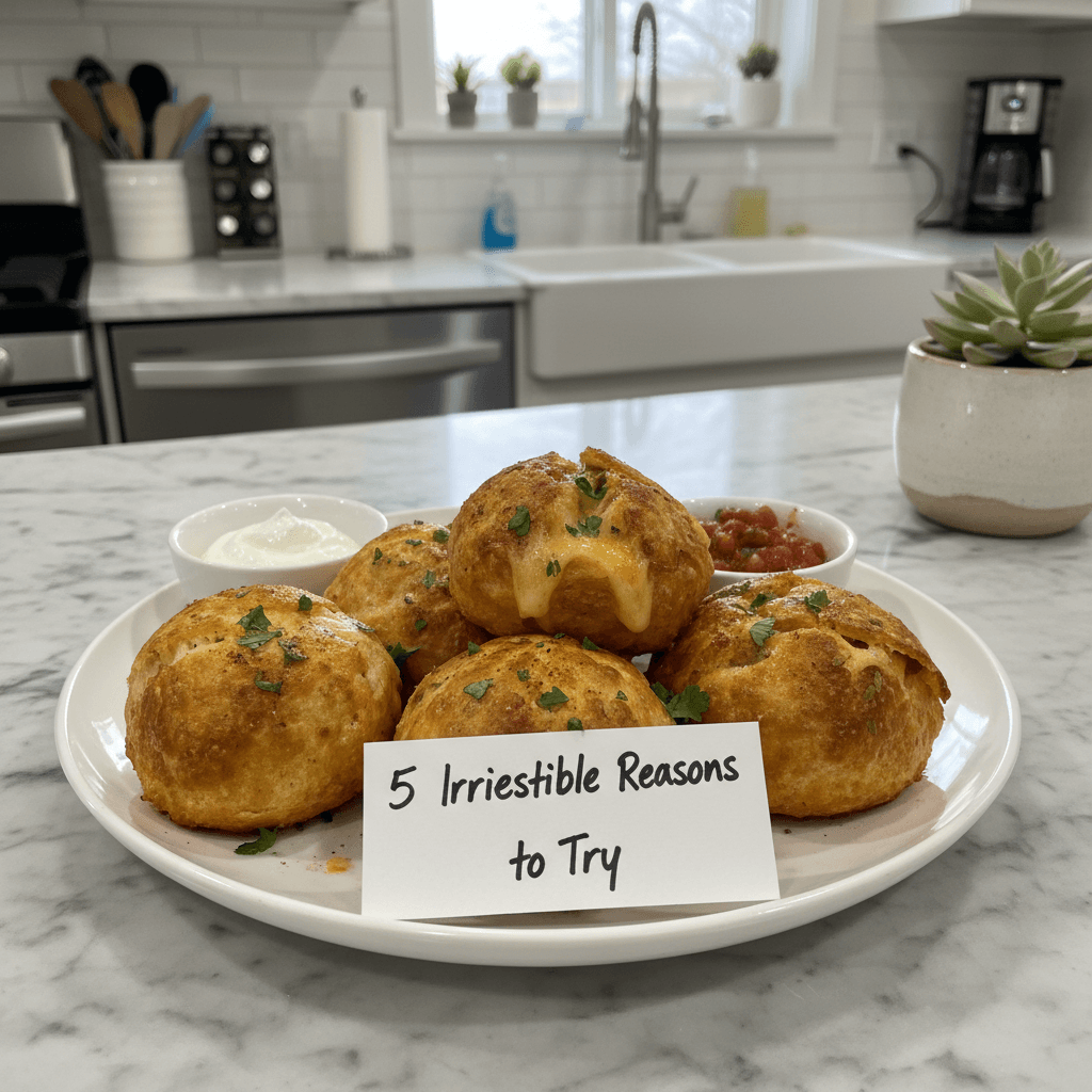 Air Fryer Cheesy Taco Bombs: 5 Irresistible Reasons to Try