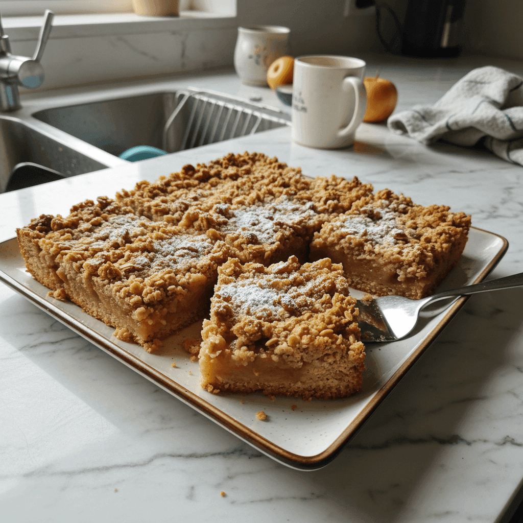Rustic Apple Crumble Bars: A Sweet Fall Treat