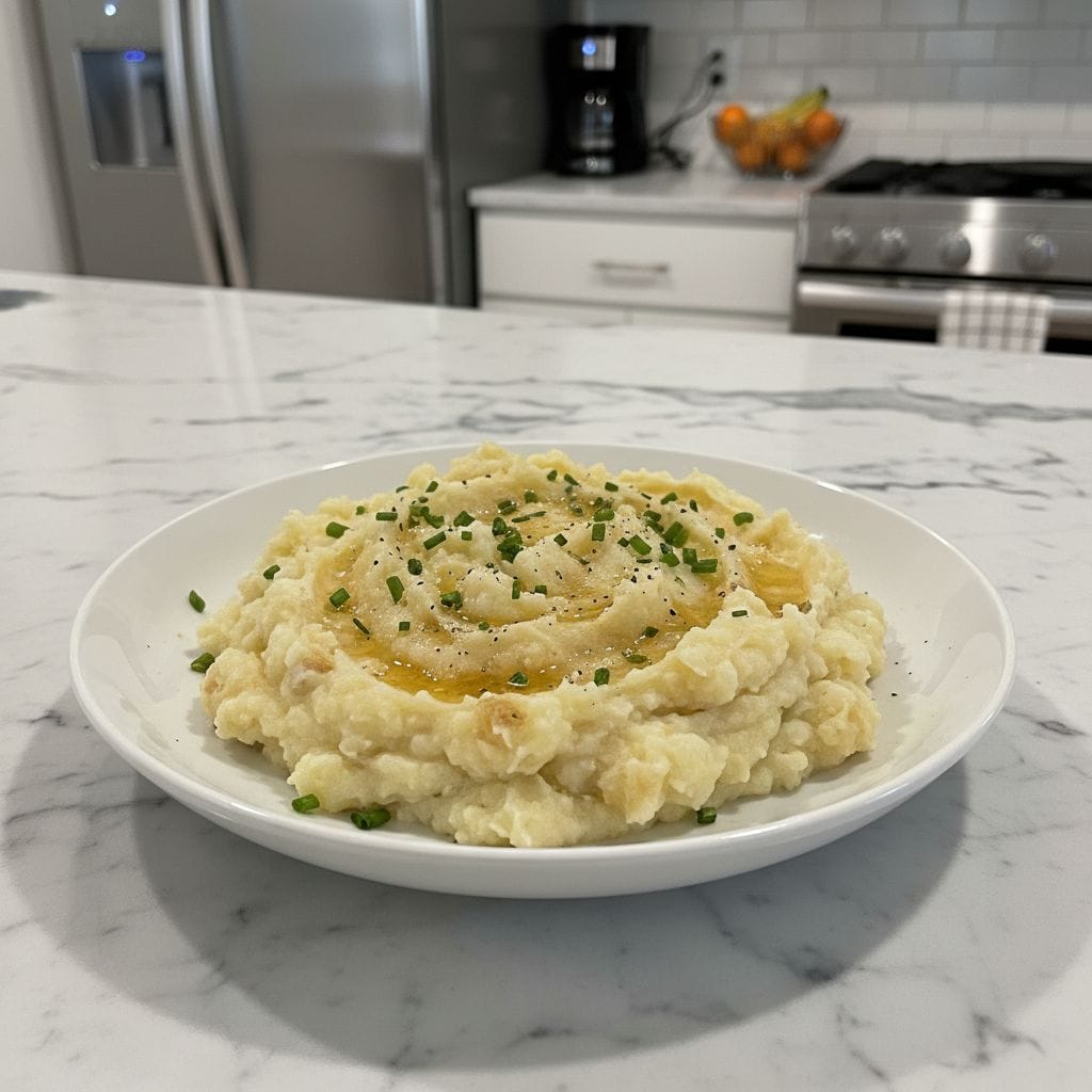 Rich Brown Butter Mashed Potatoes, Creamy and Dreamy