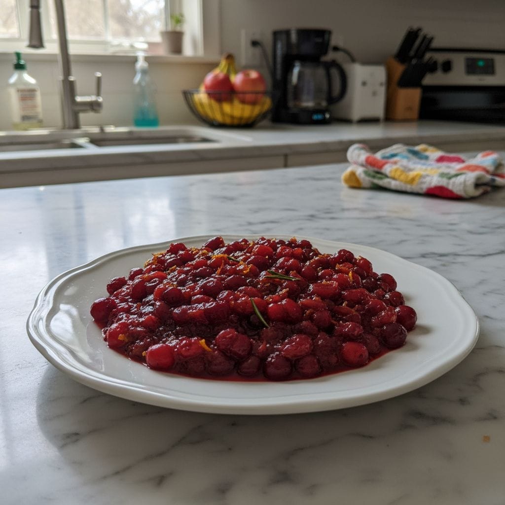 Tangy Homemade Cranberry Sauce: My Holiday Table Secret