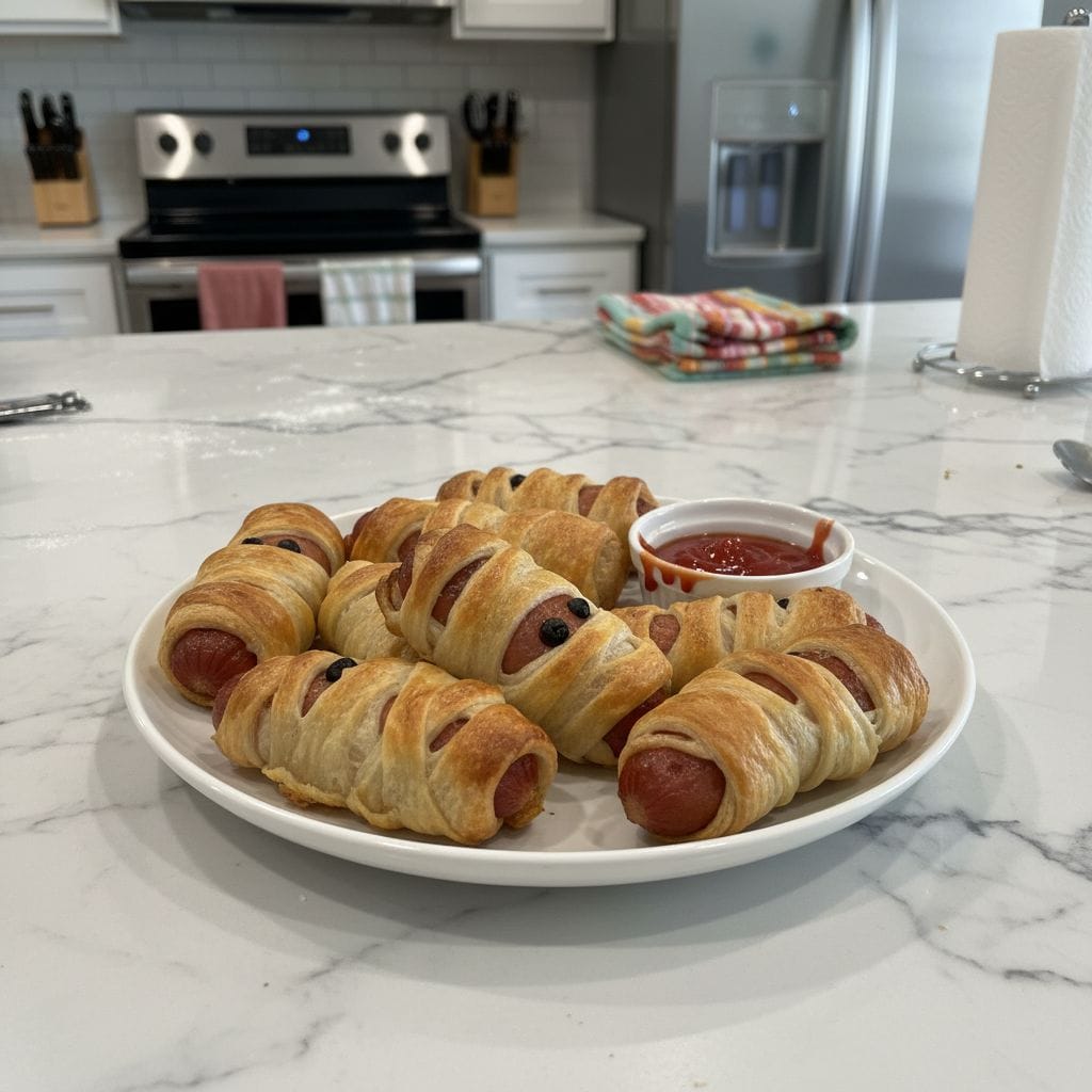 Spooky Halloween Sausage Mummy Wraps: Easy Fun!