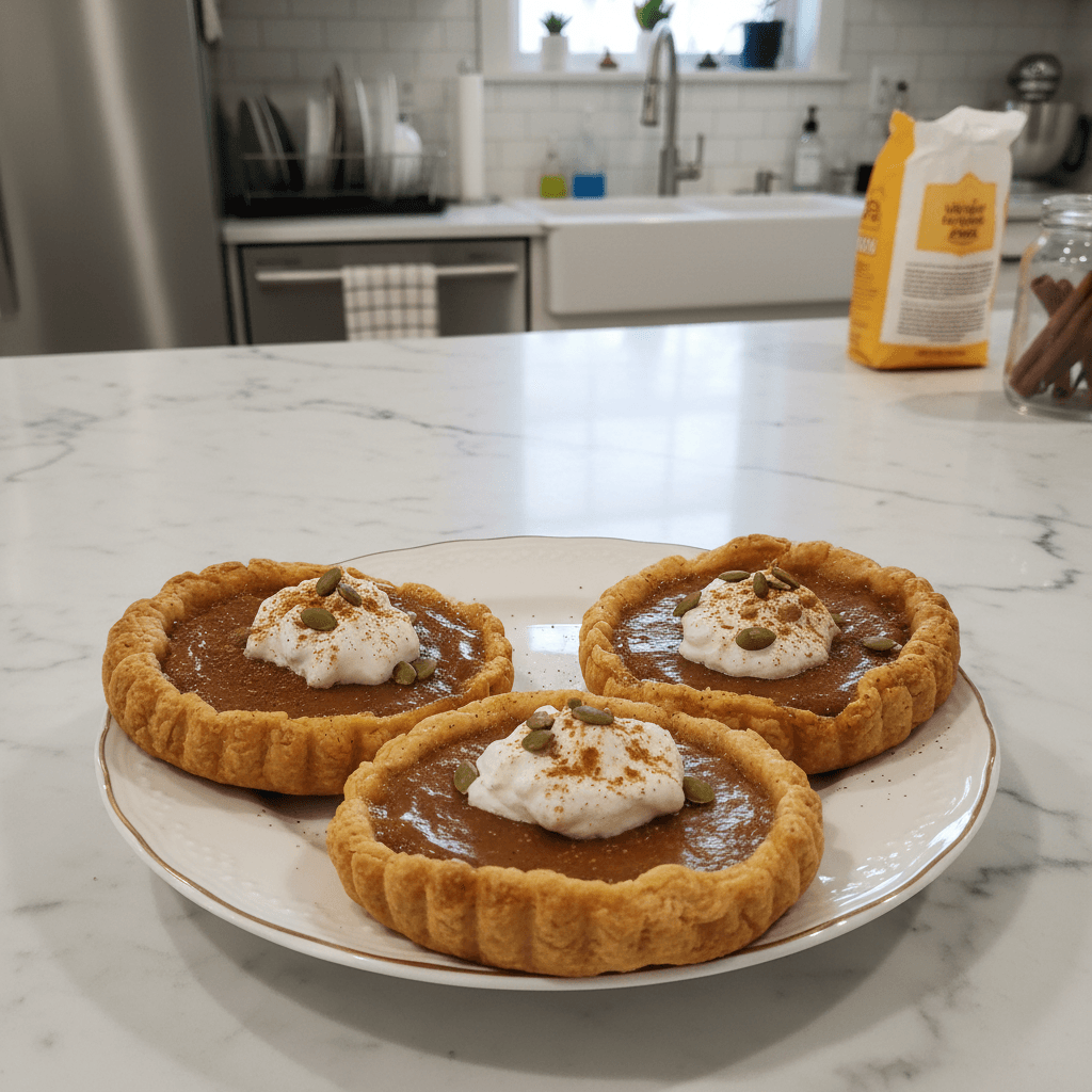 Rich Pumpkin Spice Caramel Tarts: A Fall Favorite