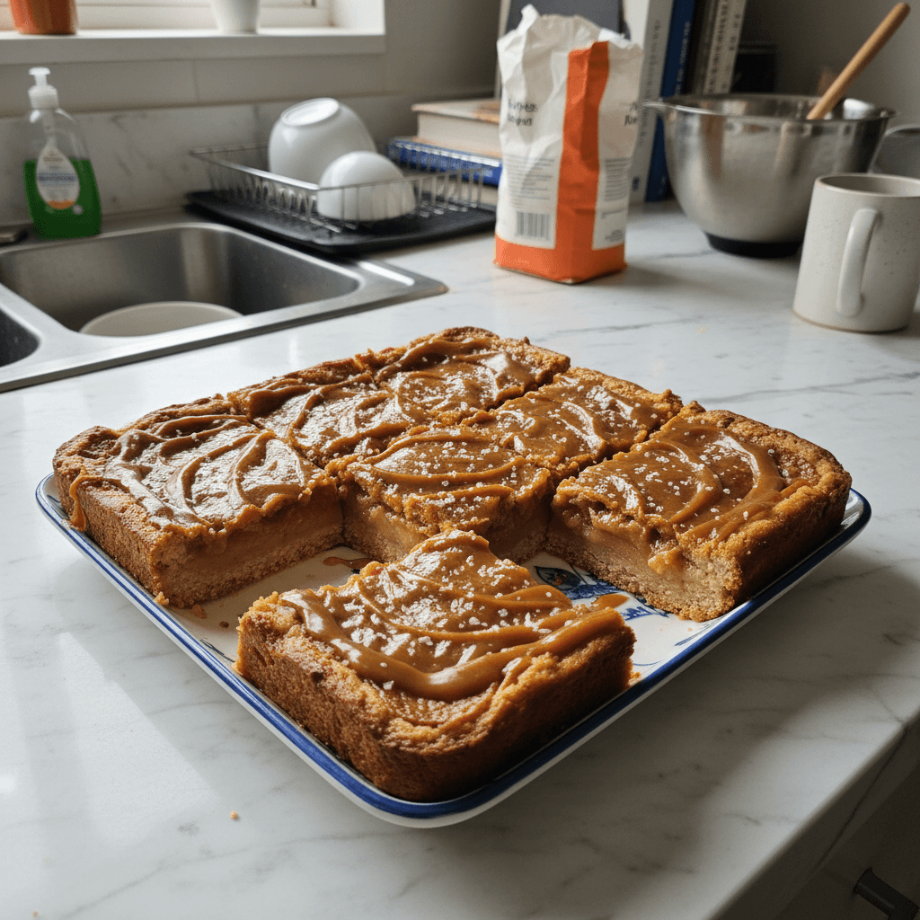 Irresistible Salted Caramel Apple Bars for Fall