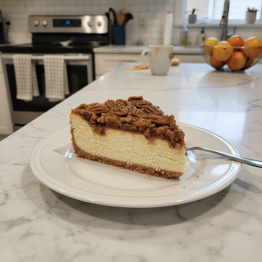 Decadent Pecan Pie Cheesecake