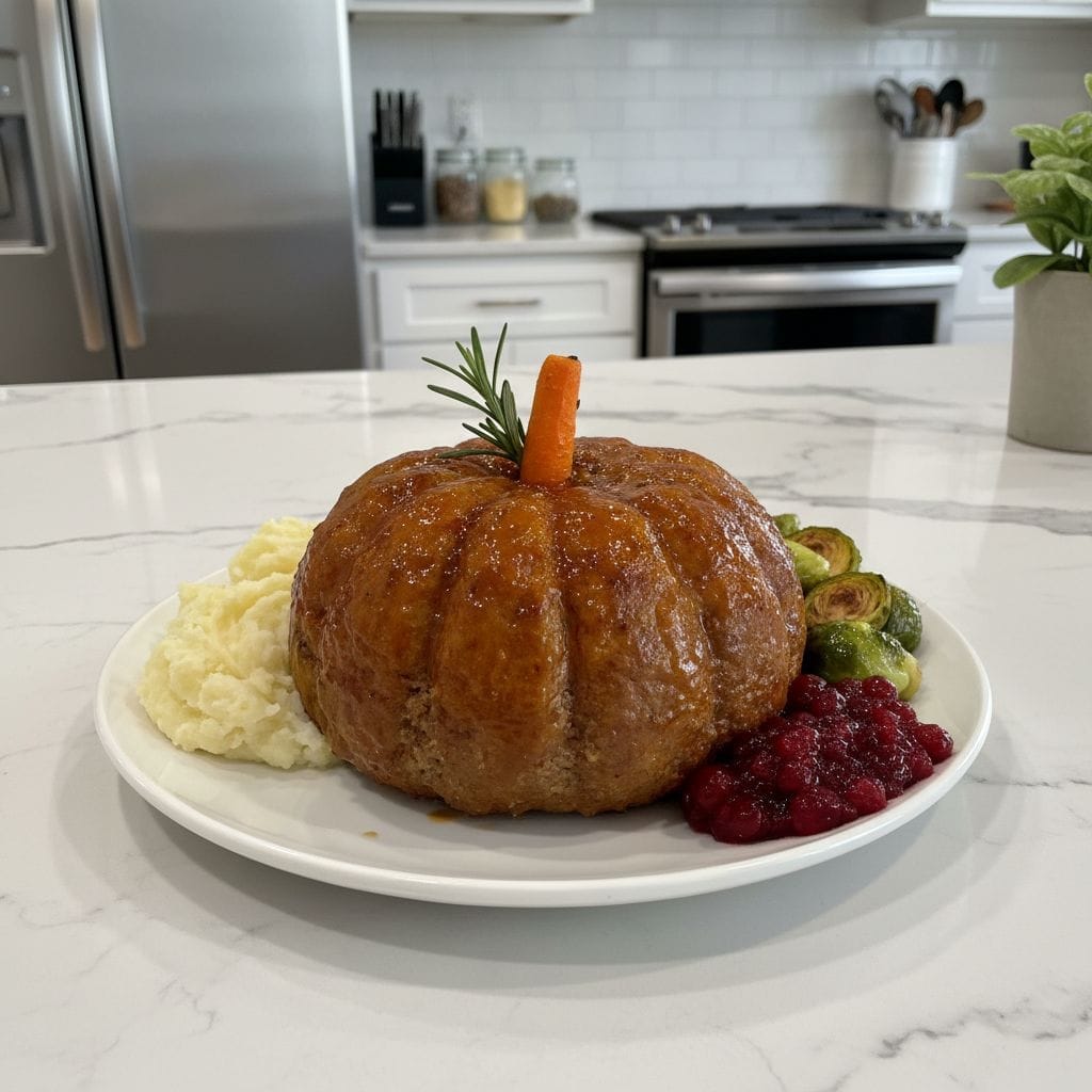 Pumpkin Shaped Meatloaf: A Savory Fall Centerpiece