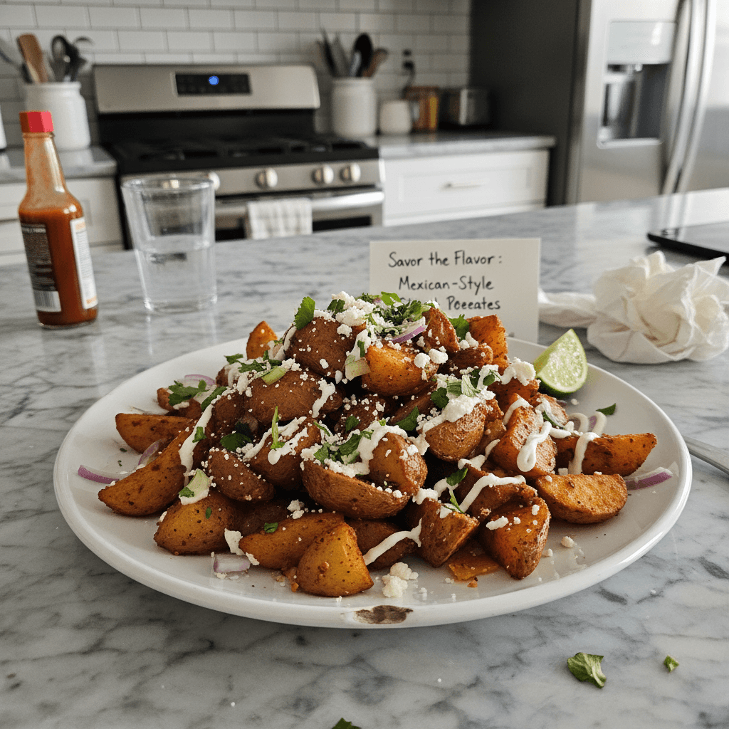 Mexican-Style Street Potatoes: Savor the Flavor at Home