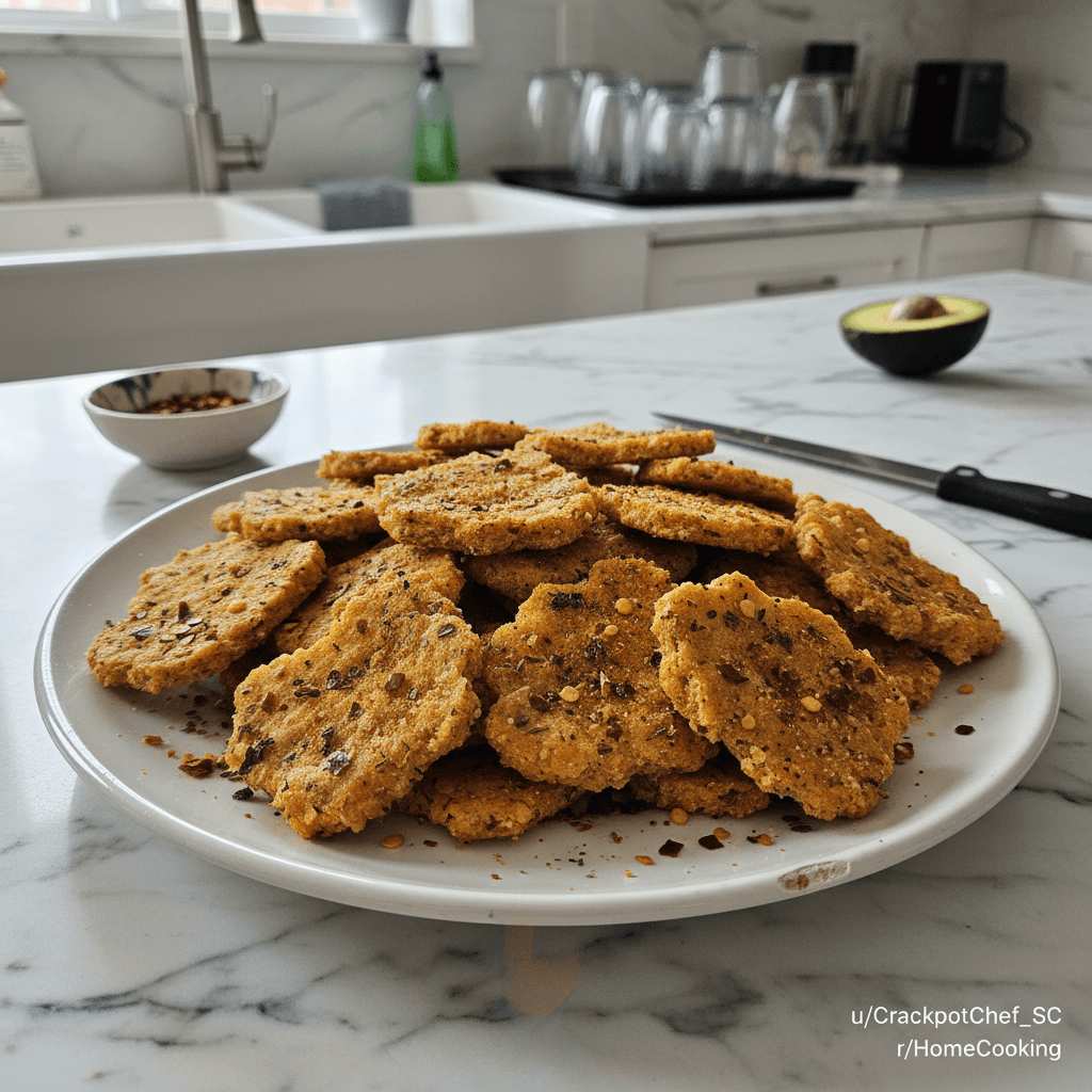 Spicy Baked Comeback Crackers: Zesty, Crispy & Addictive