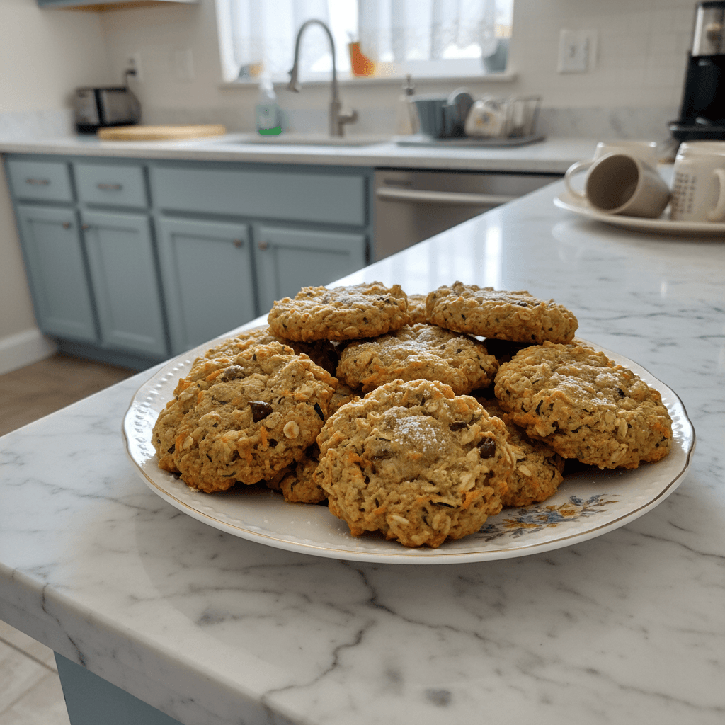 Soft Zucchini Carrot Cookies for a Sweet Treat