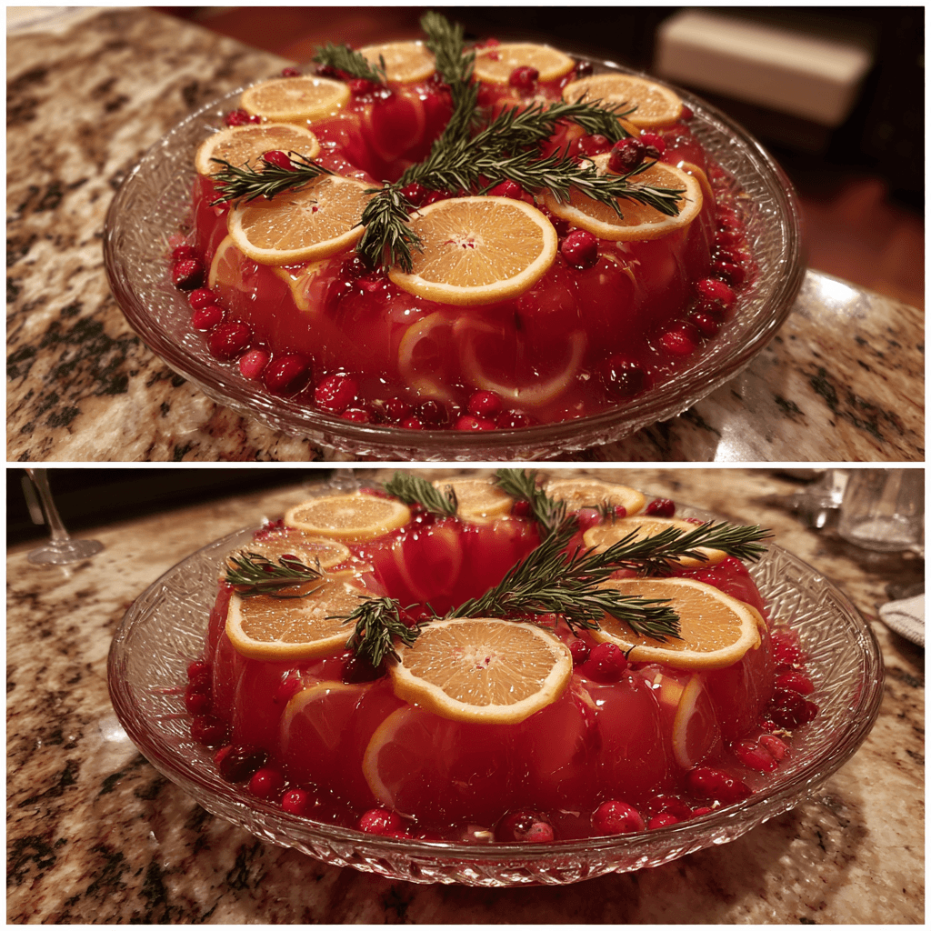 Tangy Christmas Punch: Mama Tessas Sparkling Holiday