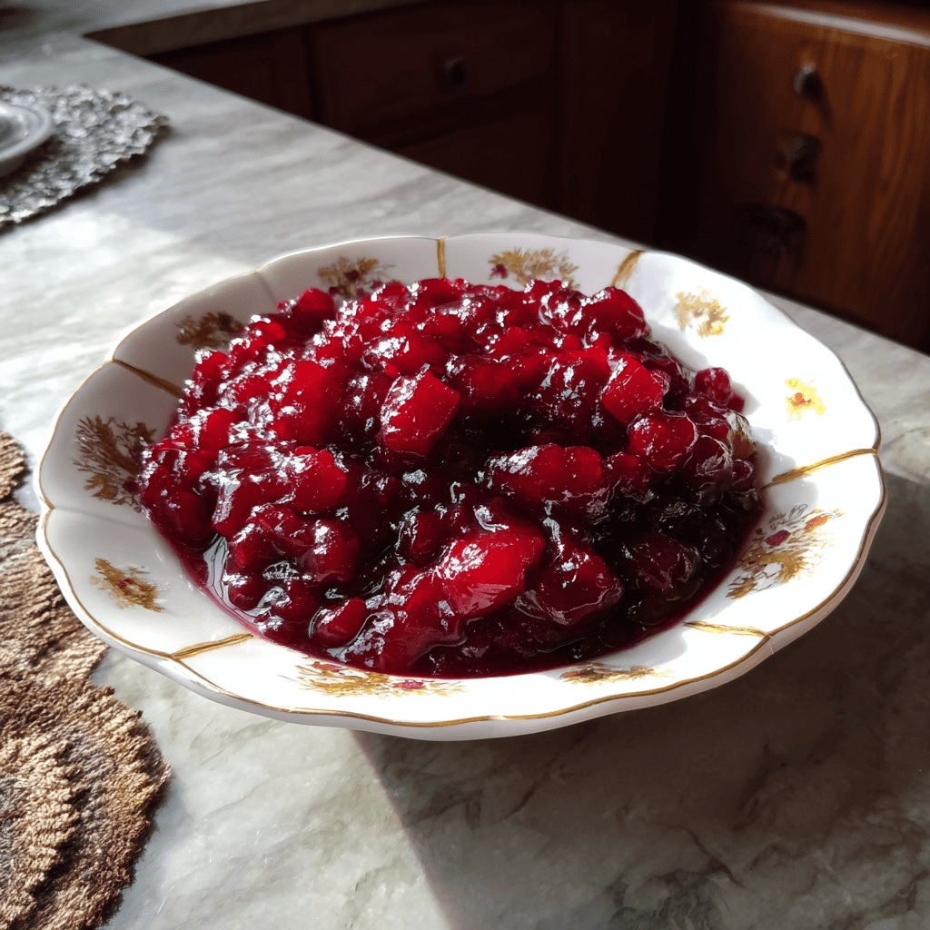 Tangy Homemade Cranberry Sauce for Thanksgiving