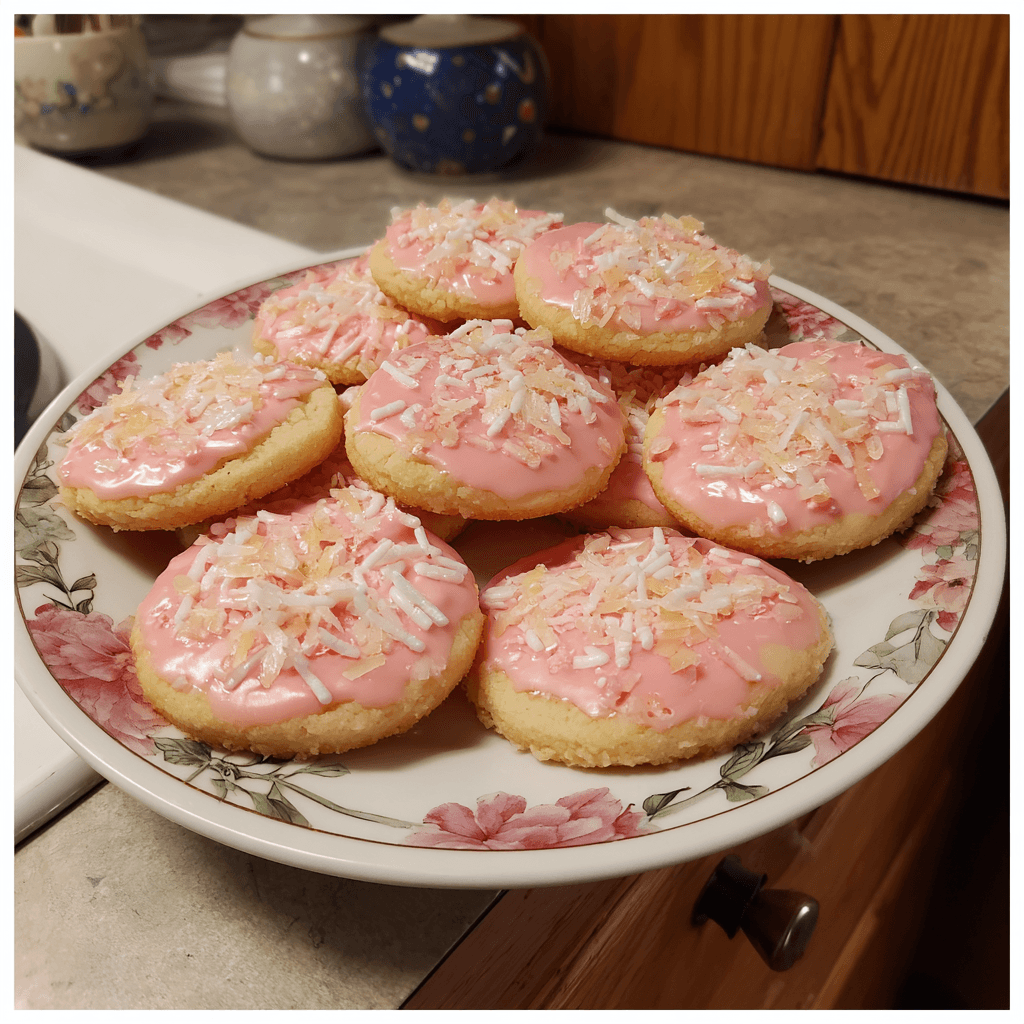 Soft Pink Sugar Cookies: A Sweet Childhood Memory