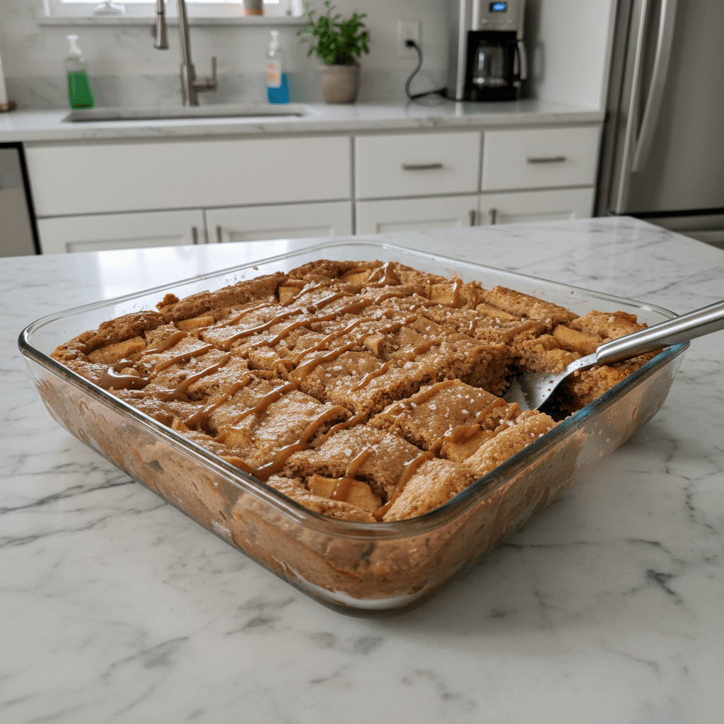 Chewy Caramel Apple Cookie Bars: My Autumn Treat Mishaps