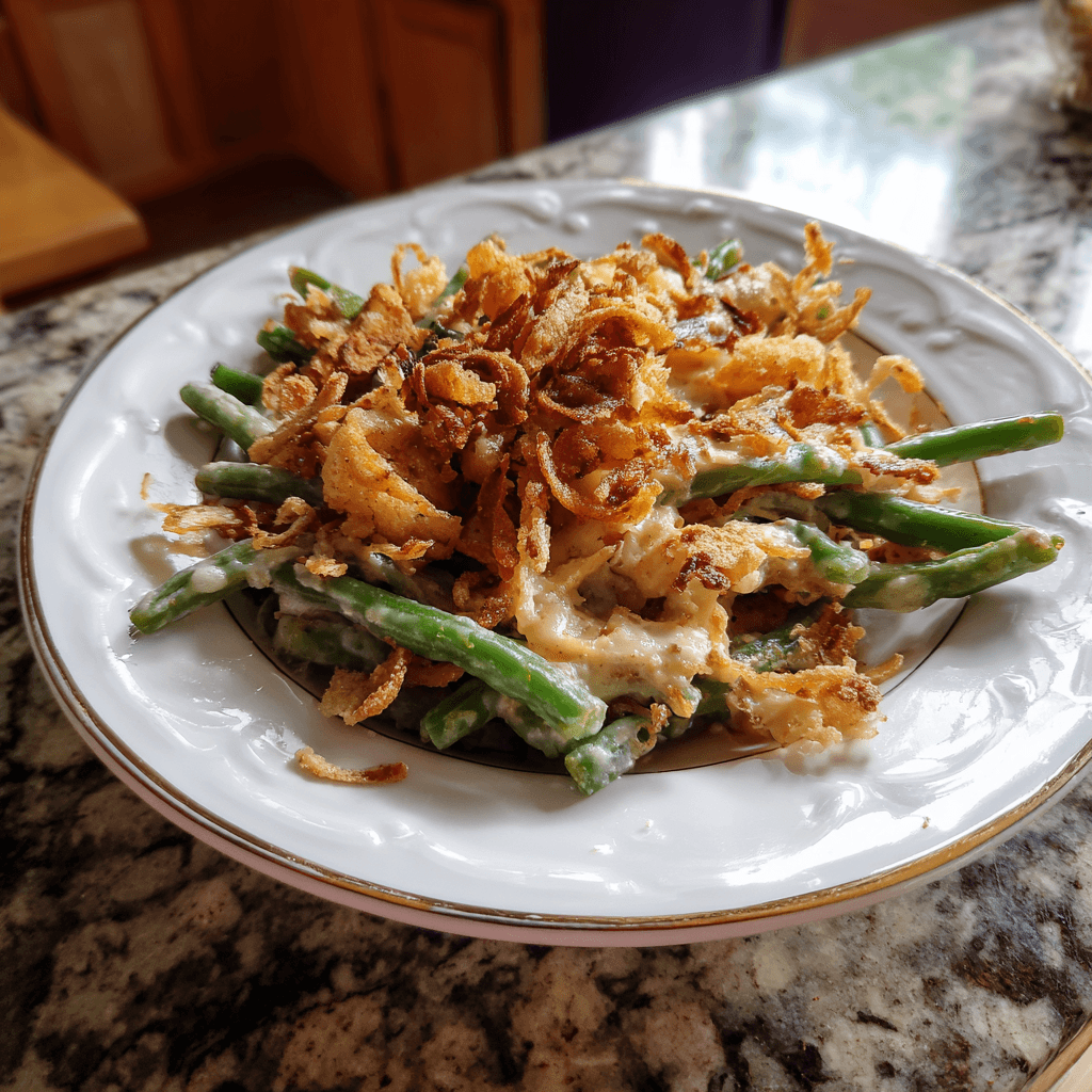 Classic Campbell’s Green Bean Casserole Recipe
