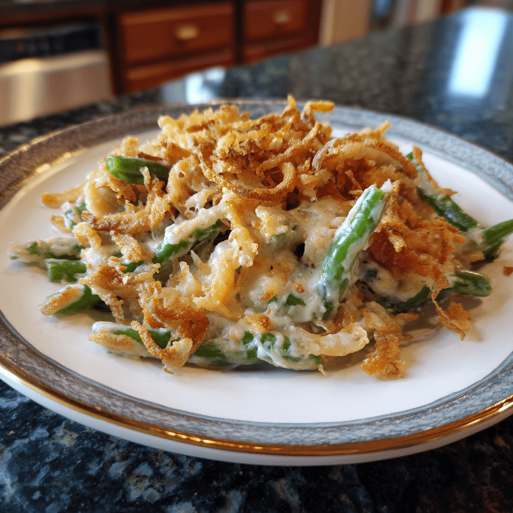 Creamy Holiday Green Bean Casserole: Easy Comfort