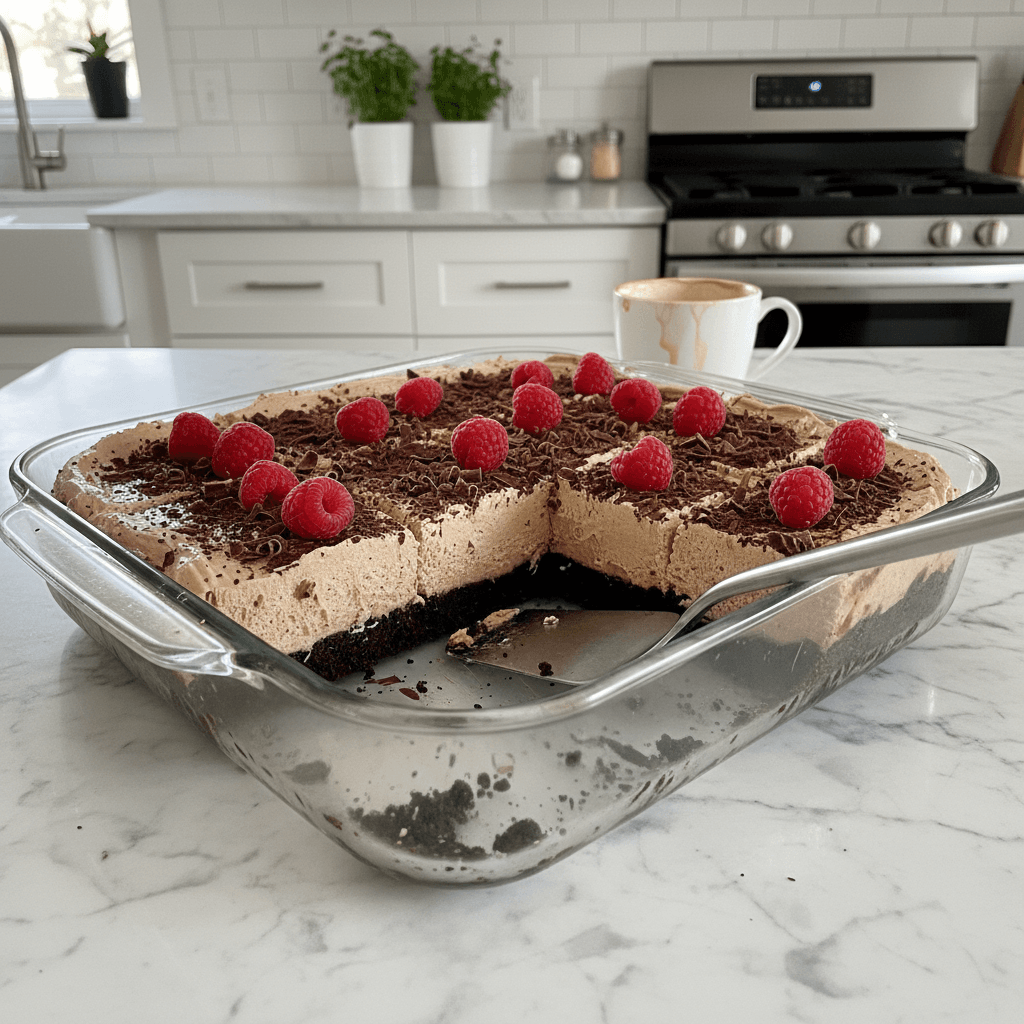 Creamy No-Bake Chocolate Cheesecake Bars