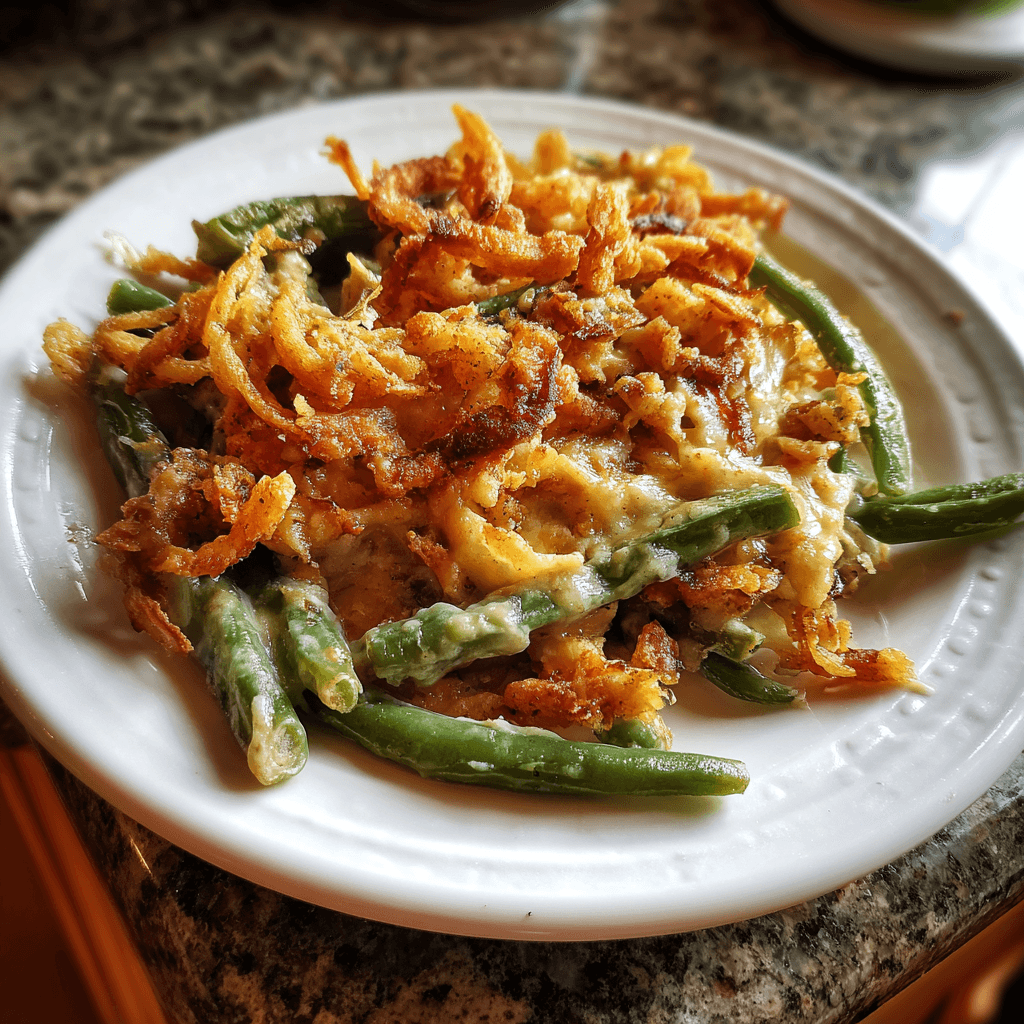 Homestyle Extra-Comforting Green Bean Casserole