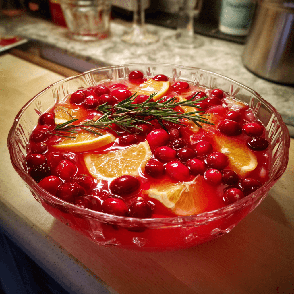 Festive Christmas Punch: Easy Holiday Sip for Everyone
