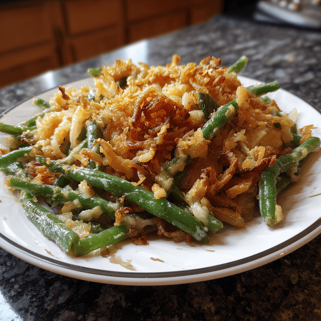 Classic Green Bean Casserole Christmas Favorite